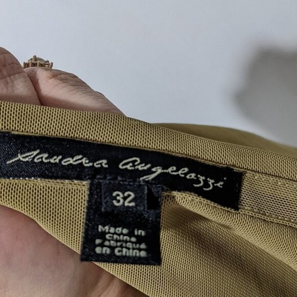 Sandra Angelozzi | Ruched Mesh Skirt - Picture 3 of 8